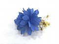 Y1NO006磁鐵花朵-藍 G