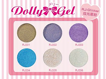 RJ-GlitterDolly Gel