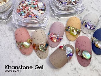 CQ-Khan StoneICE GEL A Black⽦-۾